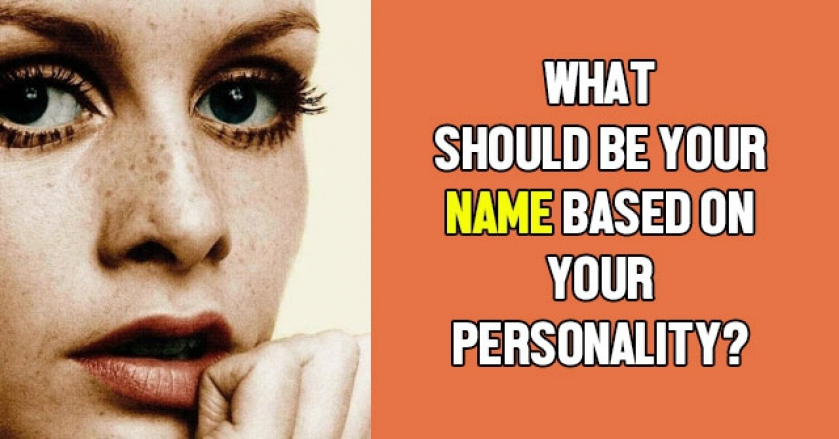 What Should Be Your Name Based On Your Personality