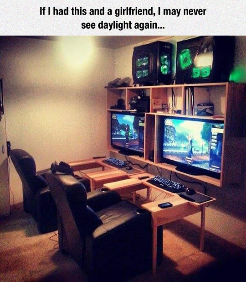 No Need To Go Outside, Ever Again