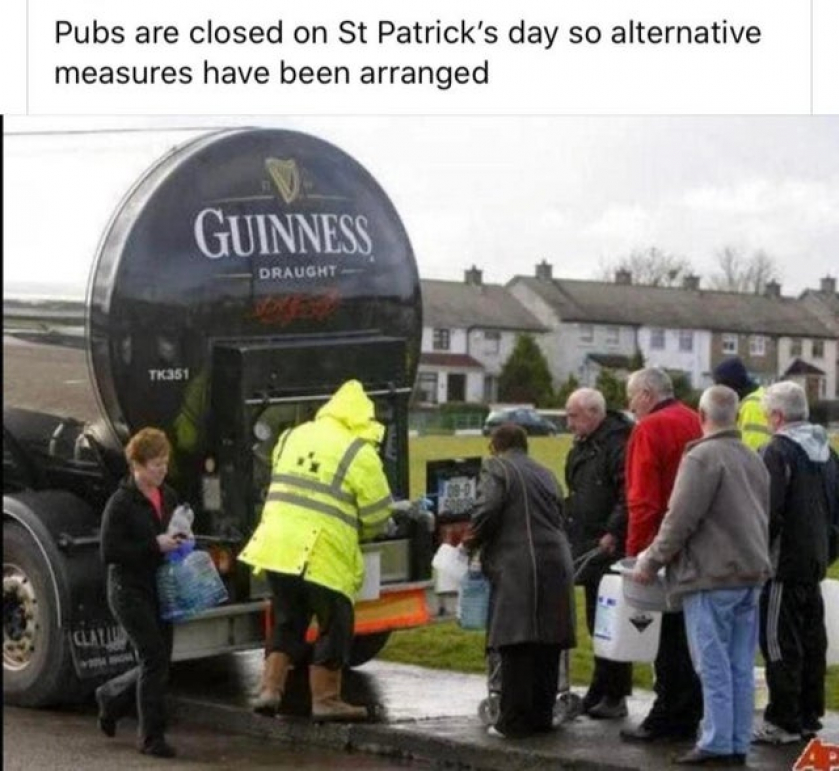 Ireland right now.