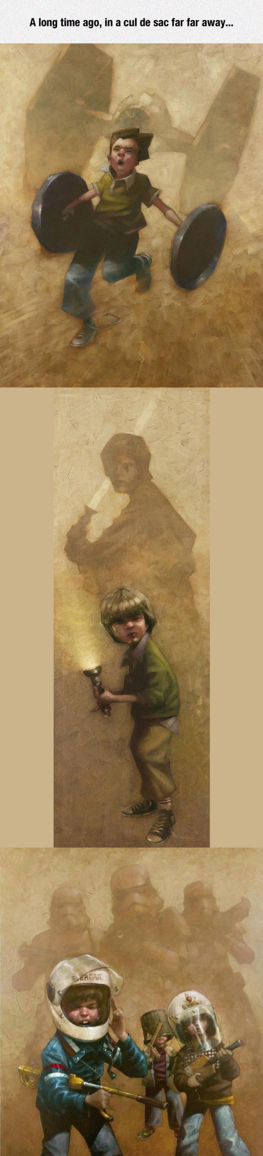 Star Wars Childhood, Really Captures The Spirit Of Imagination