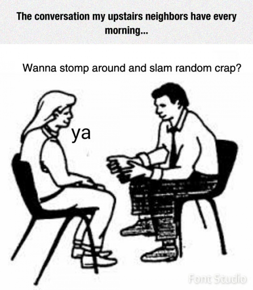 Upstairs Neighbors