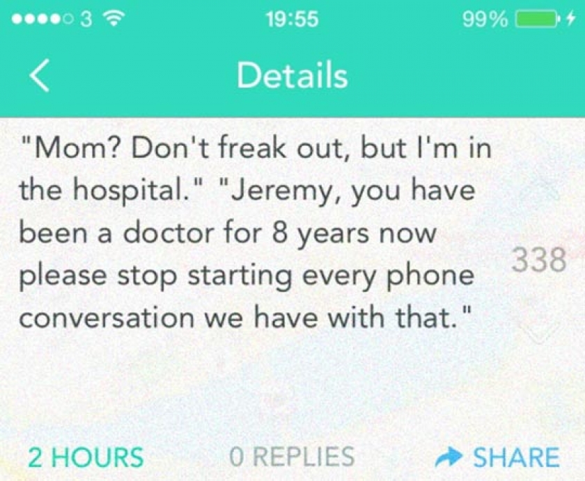 I’m In The Hospital