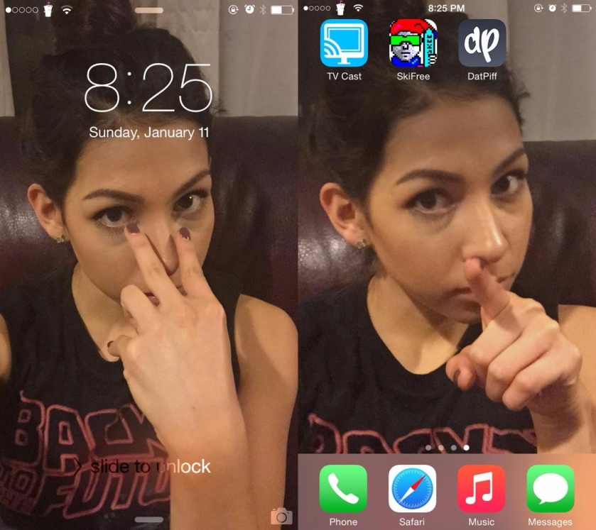 I went out on the town with my buddies. Opened my phone to this