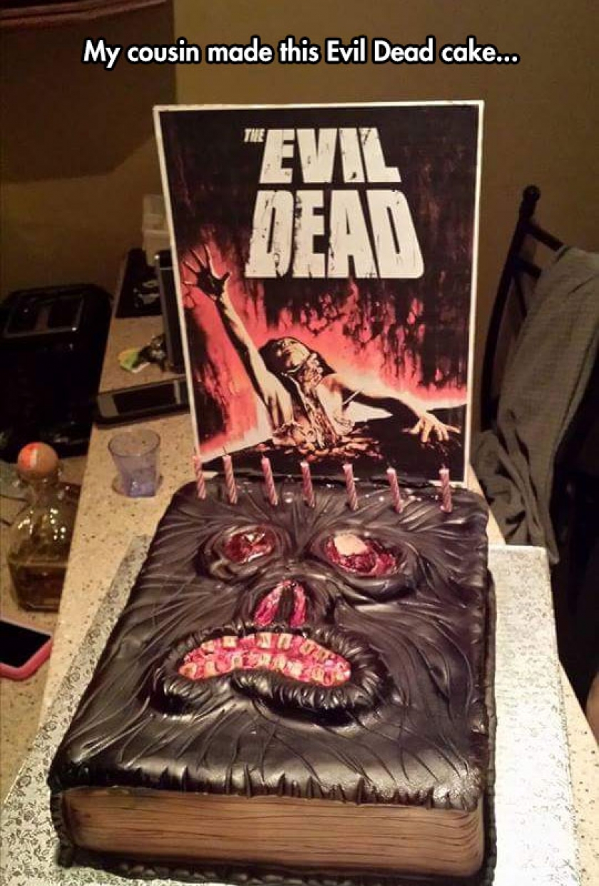 Evil Dead Cake Epicness