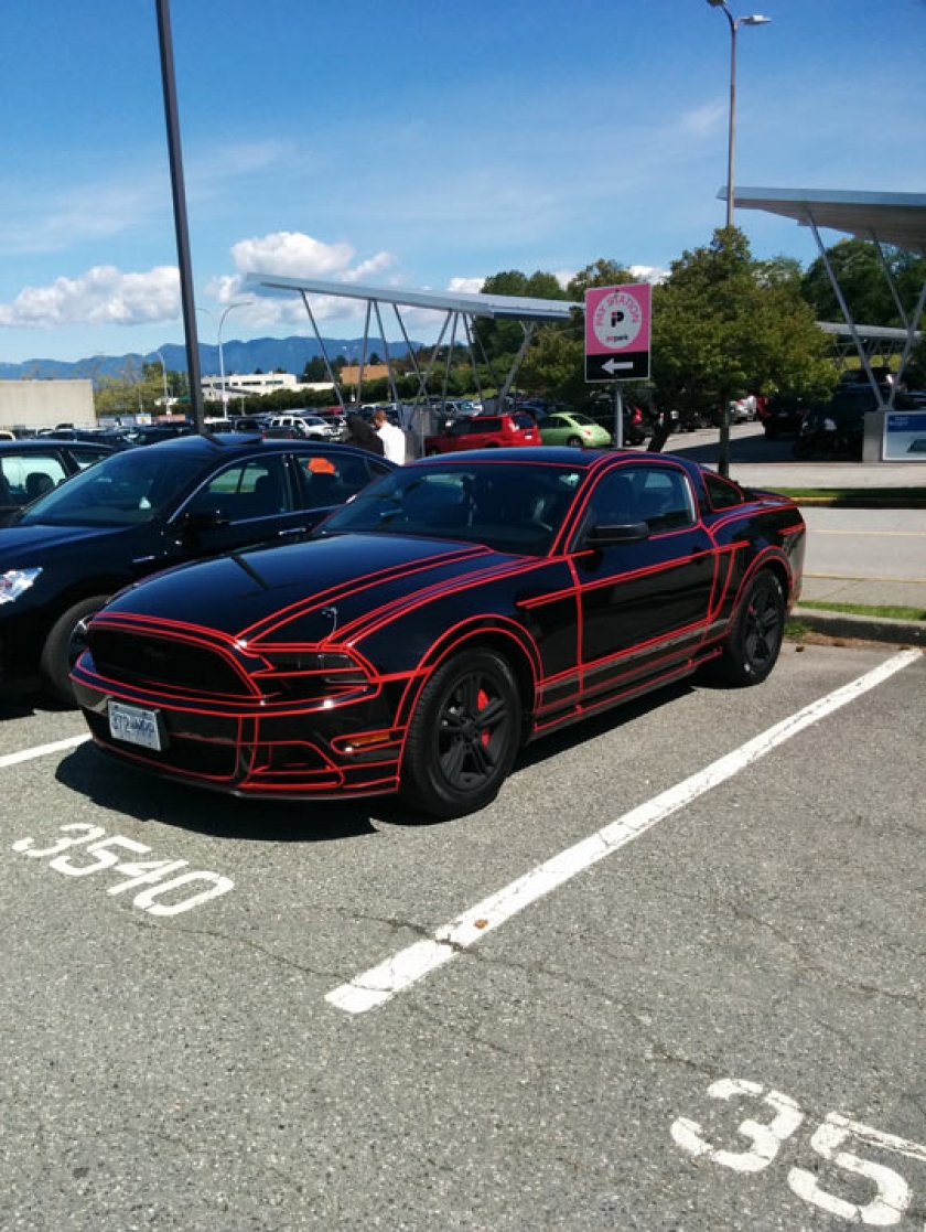 Tron Mustang