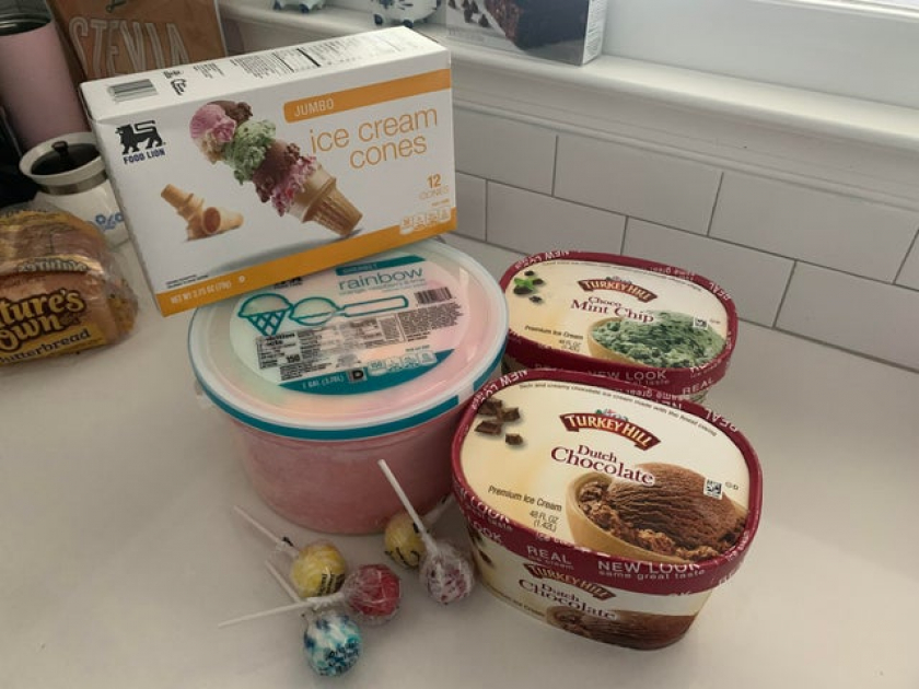 My 39-week pregnant wife went to the store to “get stuff for dinner”. This is what she came home with