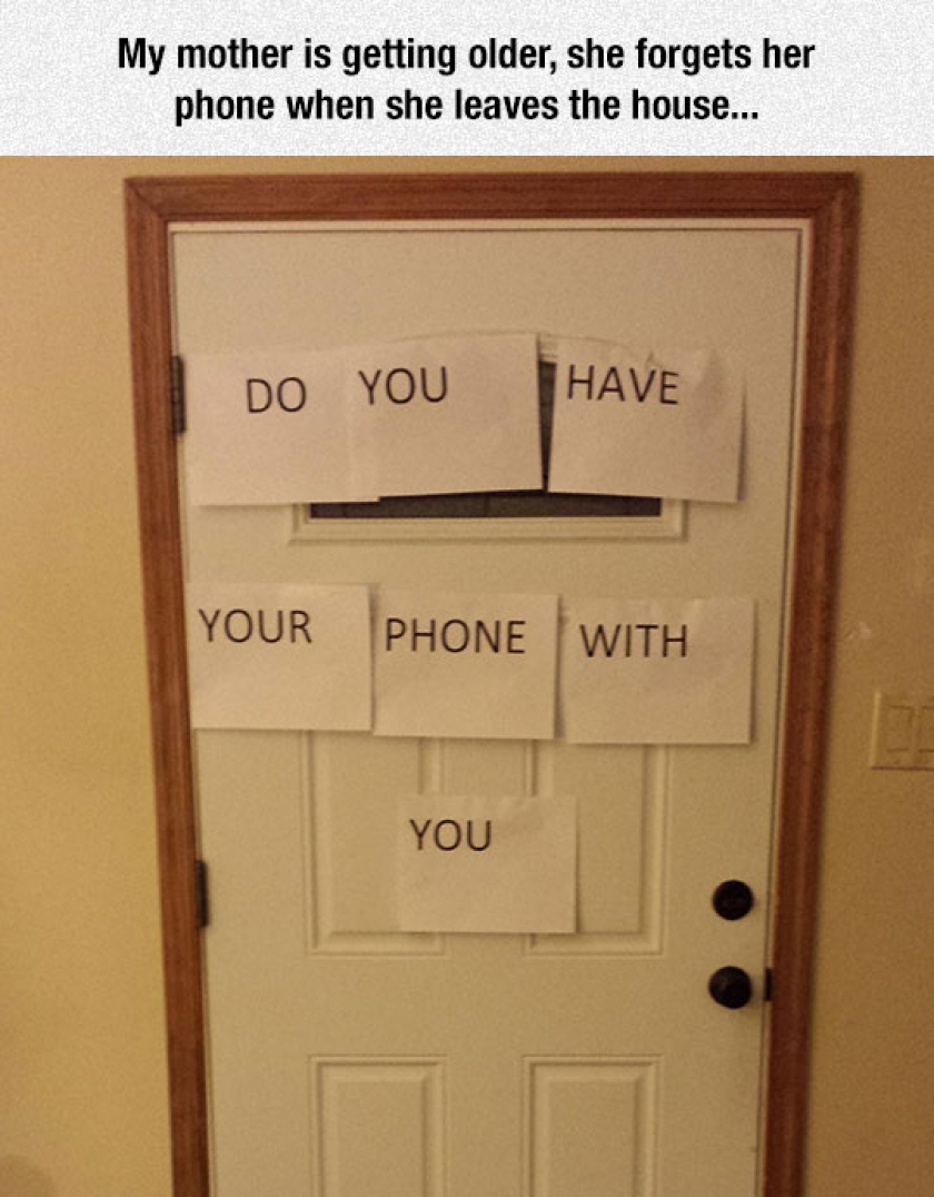 Dealing With Forgetful Mothers