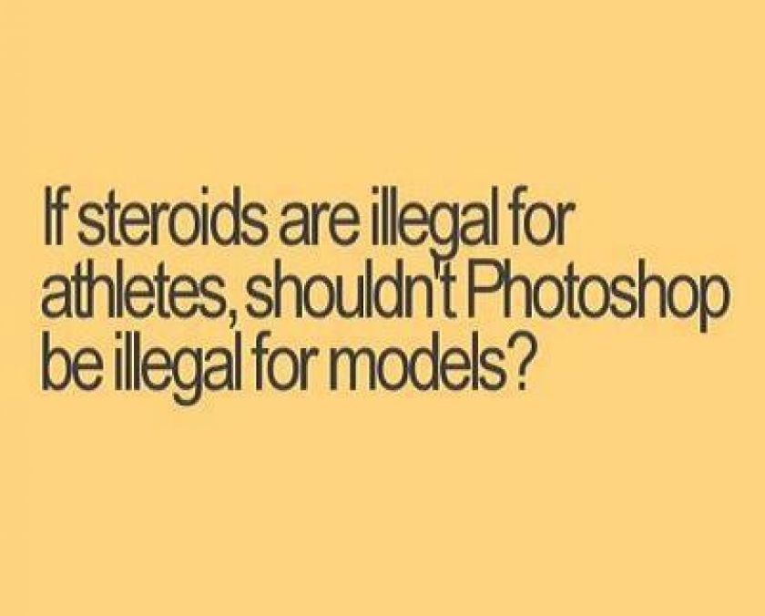                          Photoshop should be ilegal                      
