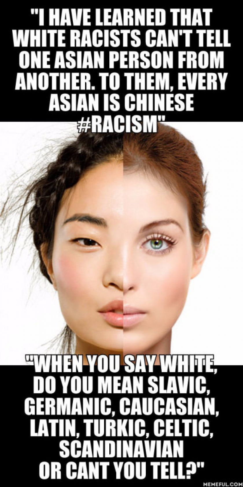 How ethnicities work.