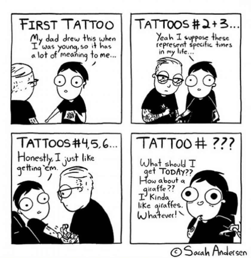 When You Get Too Many Tattoos