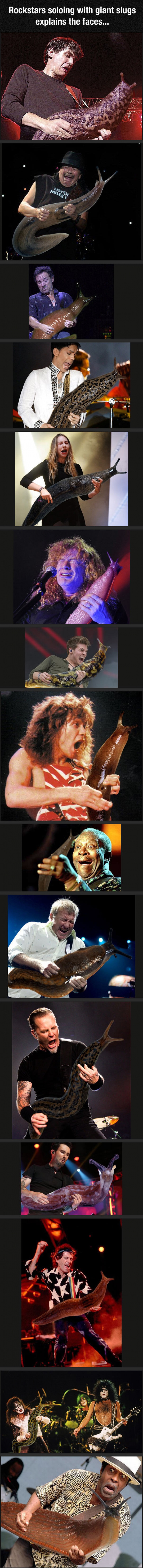 Rockstars With Giant Slugs