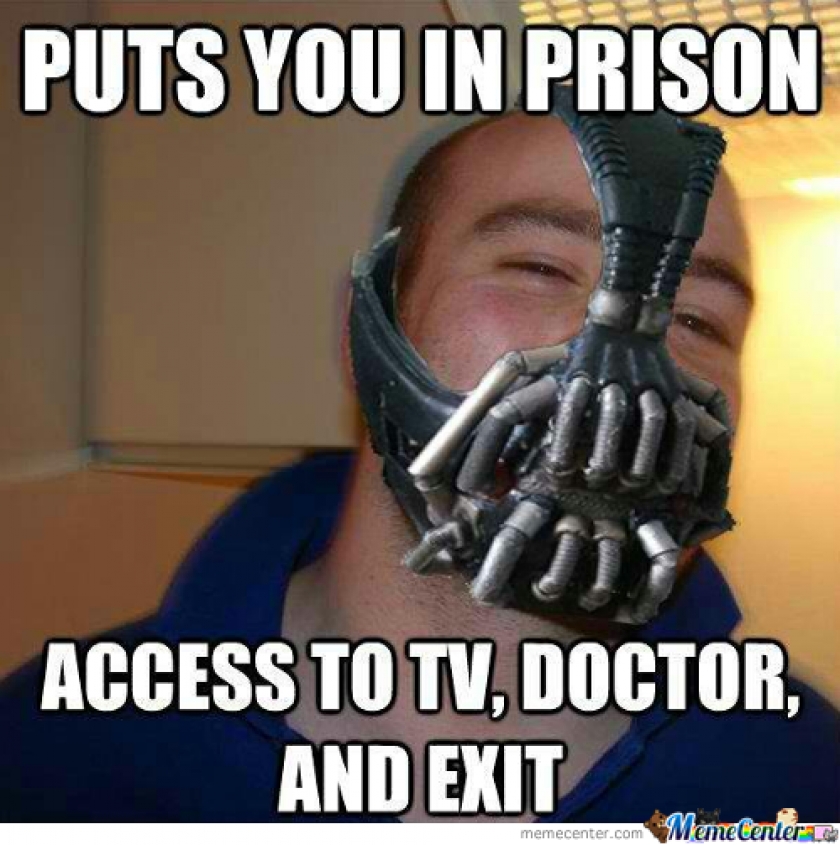                          Good guy Bane                      