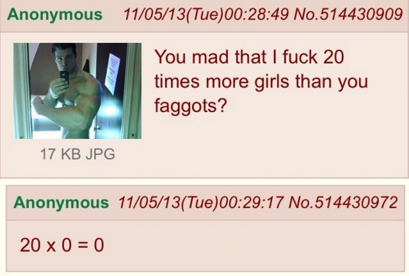                          You mad bro                      