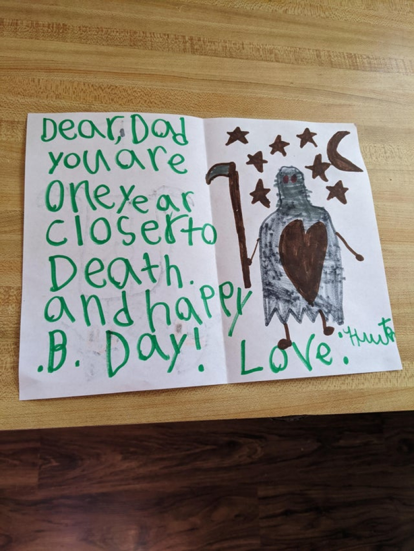 7 y.o. girls really know how to hit you where it hurts.