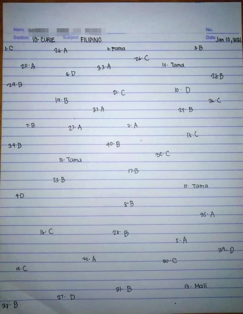 Student: You made it hard so I'm gonna make it hard to check