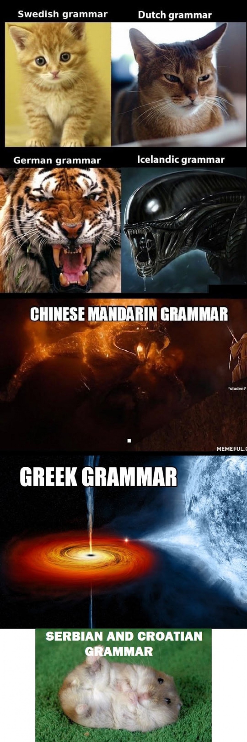 Grammar Difficulty Level By Country