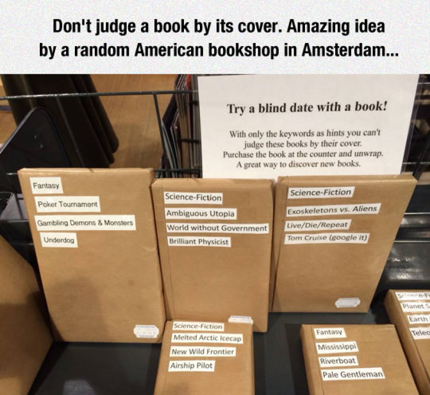 A Blind Date With A Book