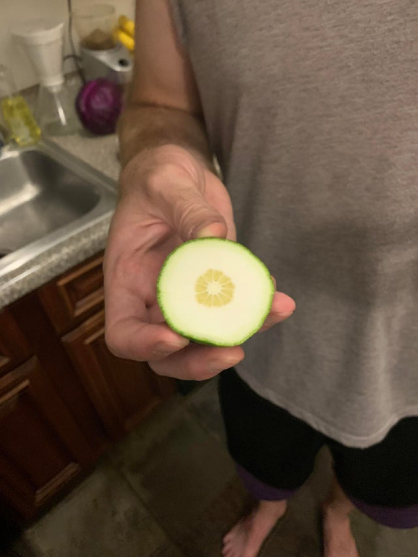 We were really excited to use a lime from our lime tree for the first time