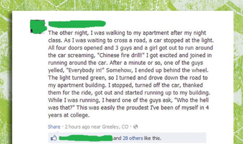 Such A Proud College Moment