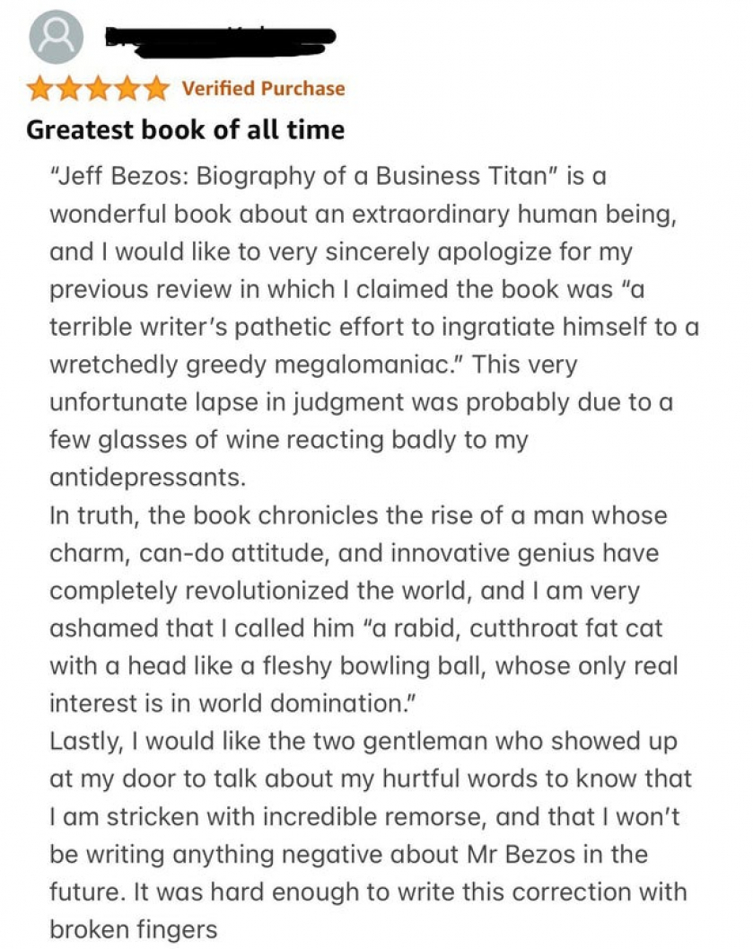 Review of a Jeff Bezos bio