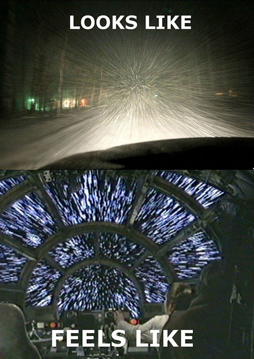 Driving During A Snow Storm