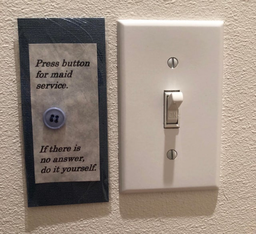 In my mom’s bathroom.