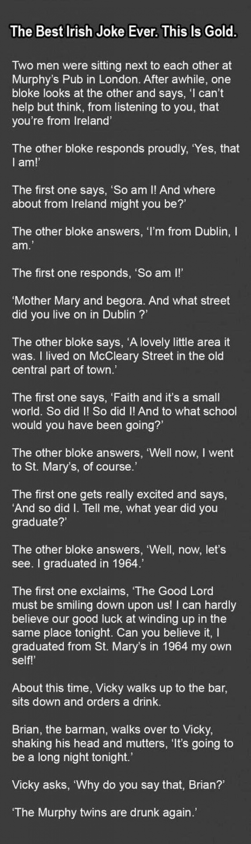 The best Joke ever