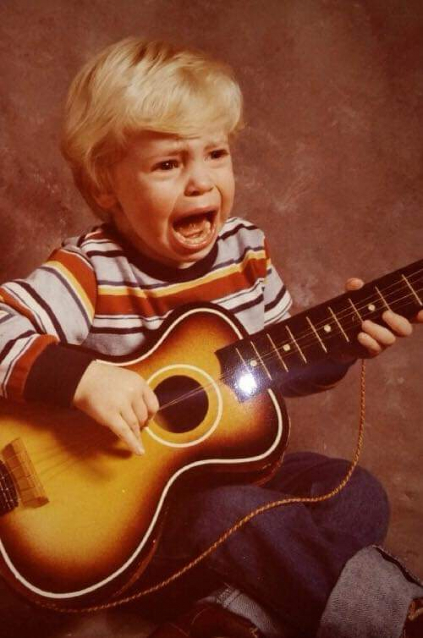 My dad used to take some of the best pictures of me as a kid.