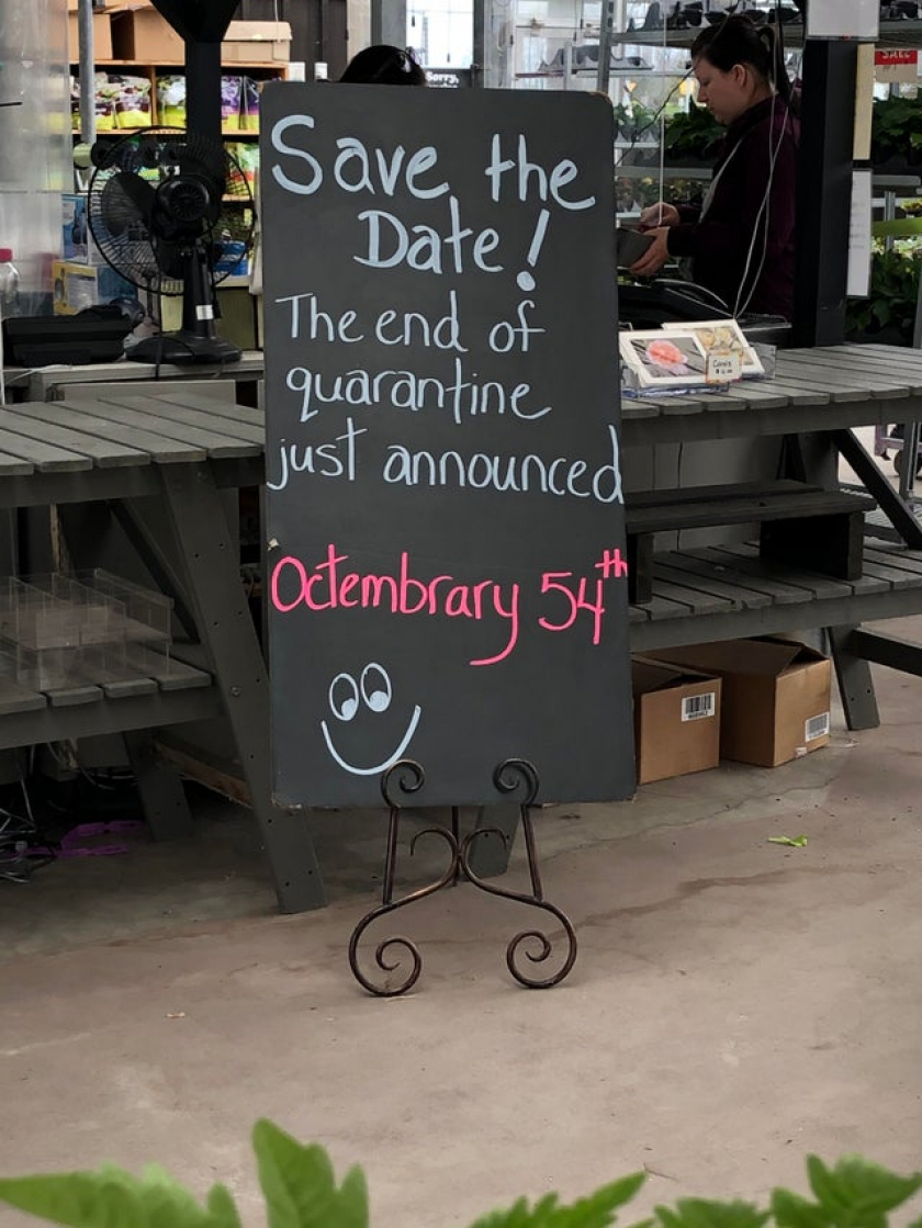 We are optimistic here in Canada!