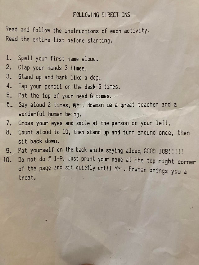 I’d love to have been in class on this day.