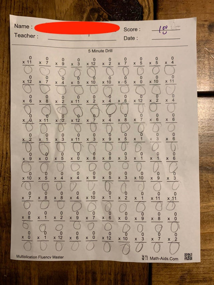 I don't want to brag, but my son might be a math genius...