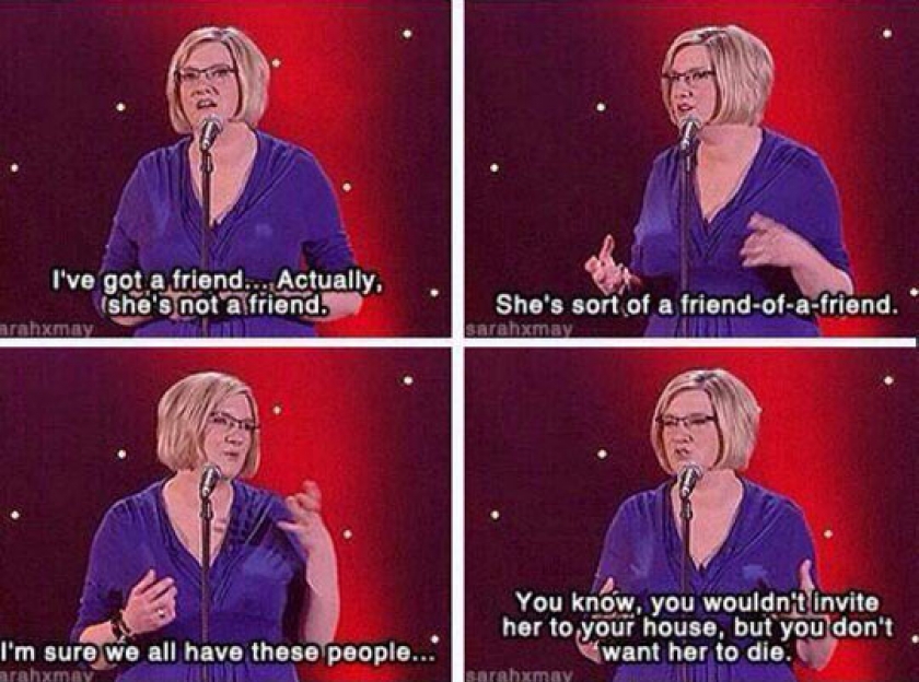 Basically Defines My Relationship With Most People
