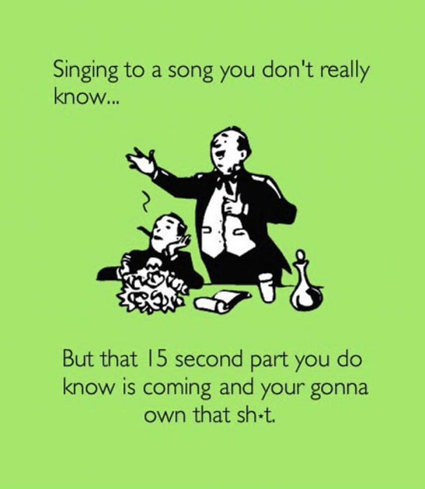 Trying To Sing A Song You Don’t Really Know