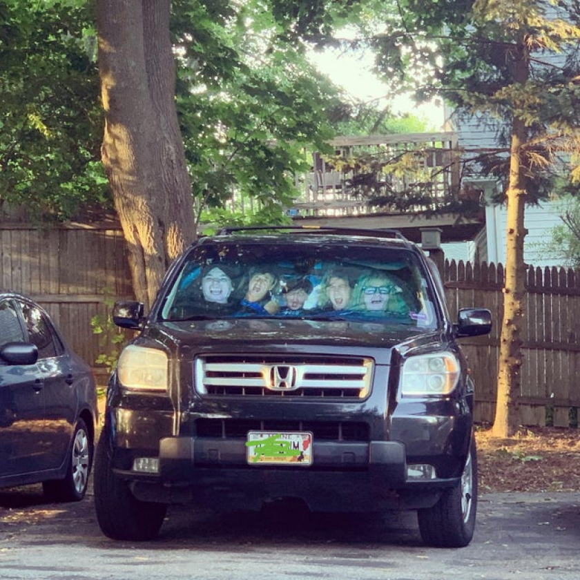 Thought my neighbors were laughing at me in the parking lot