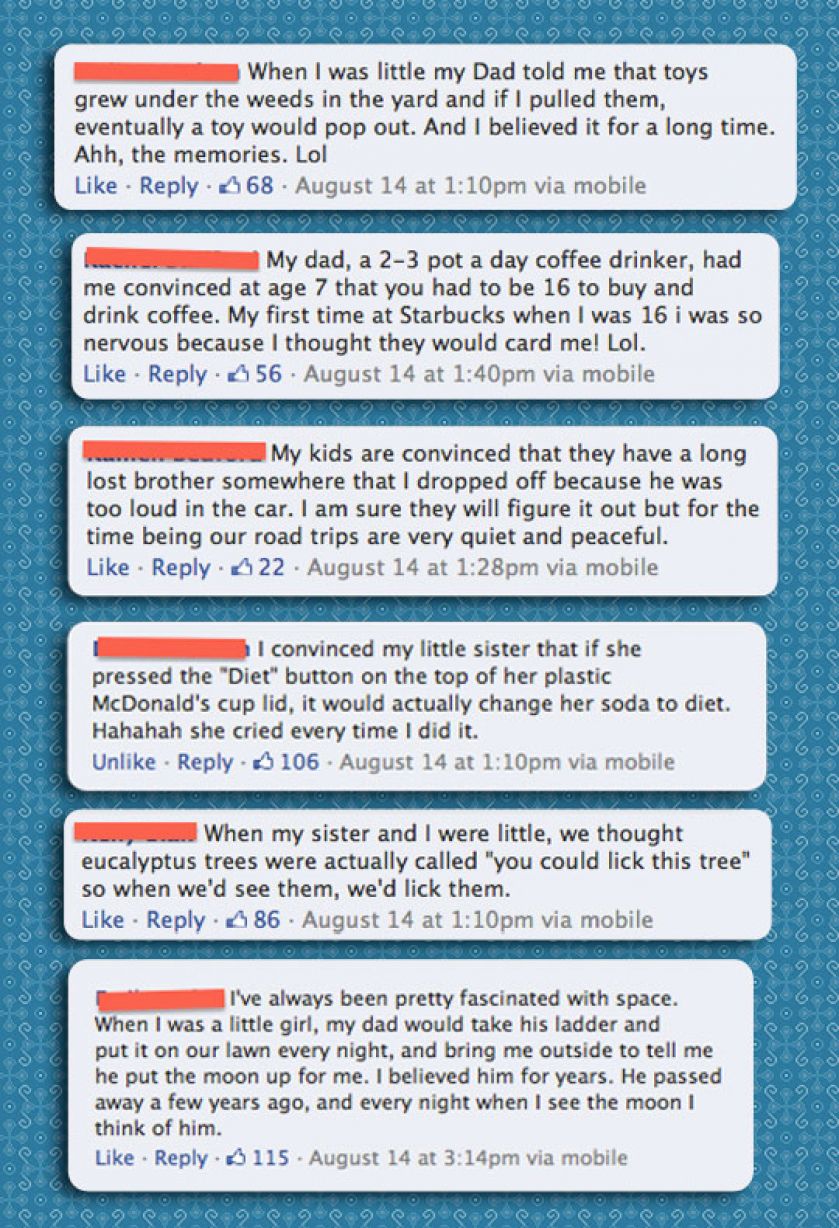 Lies We Tell Our Kids