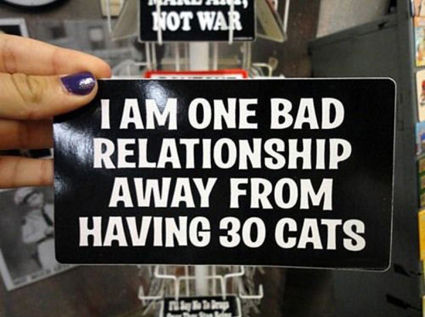 Just One Bad Relationship Away