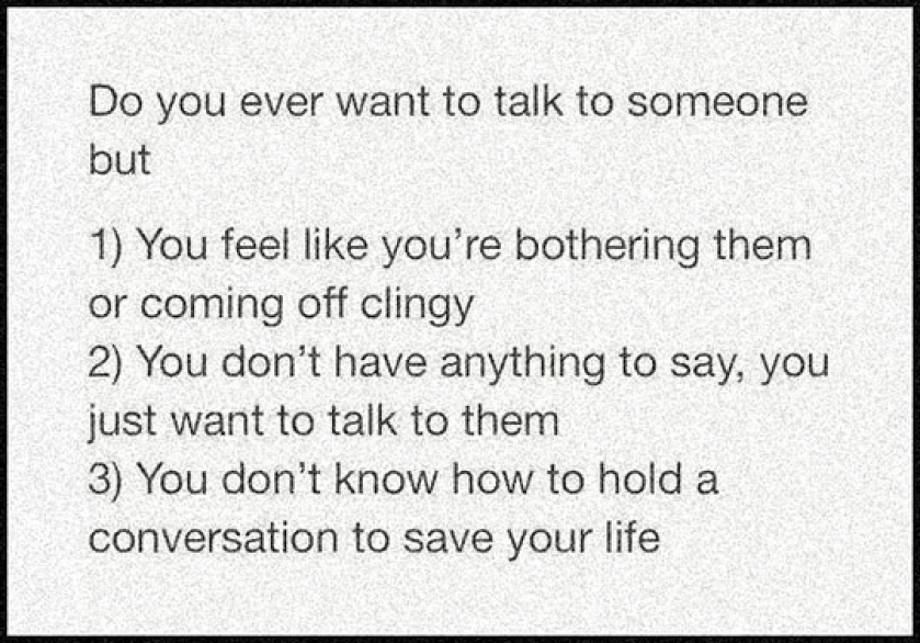 Anyone Feels Like This Sometime?