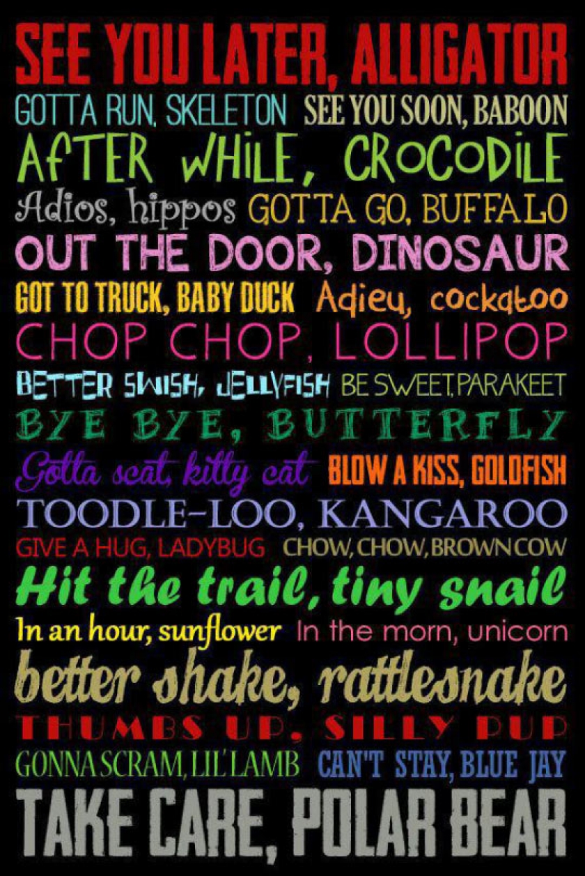 Because You Can Say It With Style