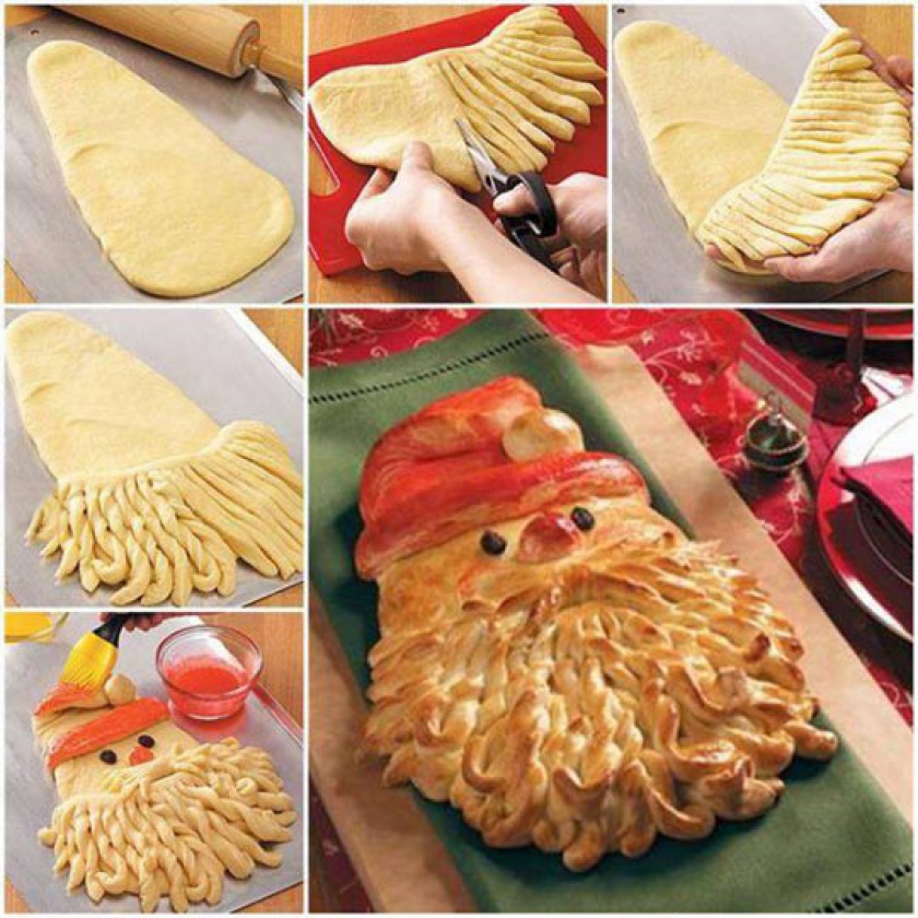 Awesome Santa Bread