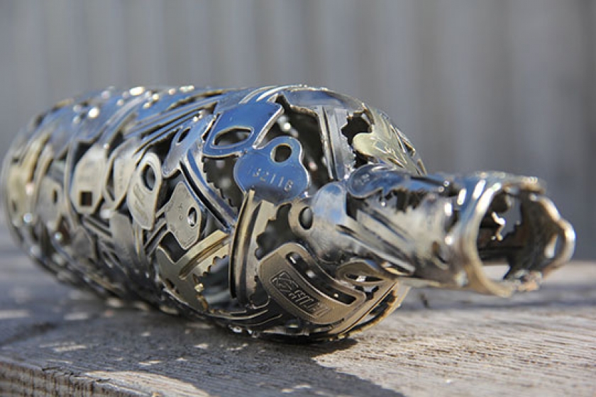 Unique Welded Keys Bottle