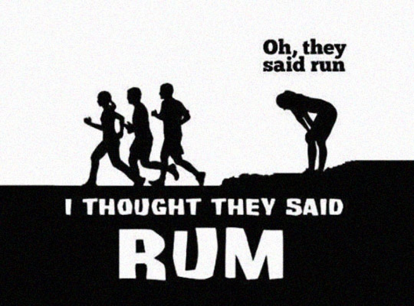 Oh, You Said Run?