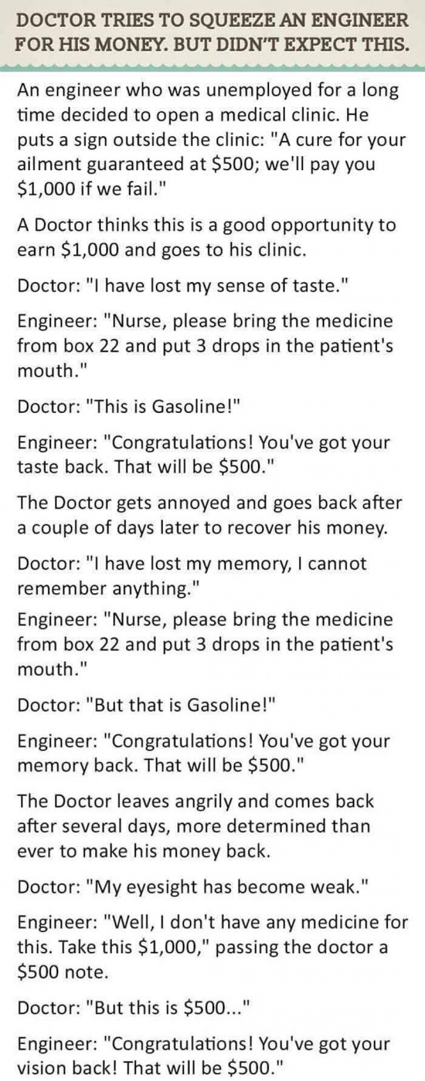 The Reason Tricking An Engineer Doesn’t Work