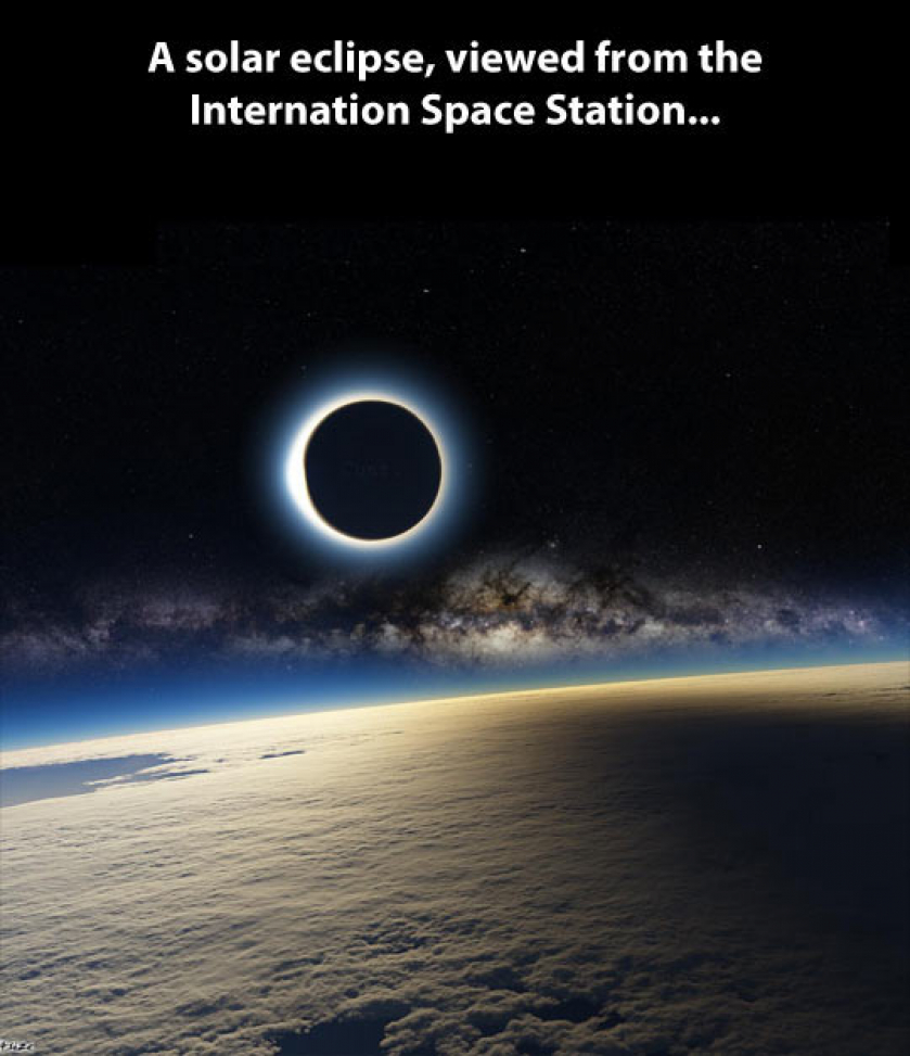 Solar Eclipse From Another Perspective