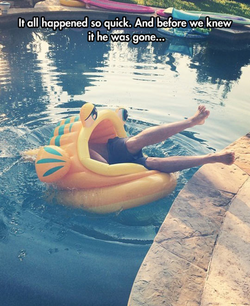 And Then He Was Gone