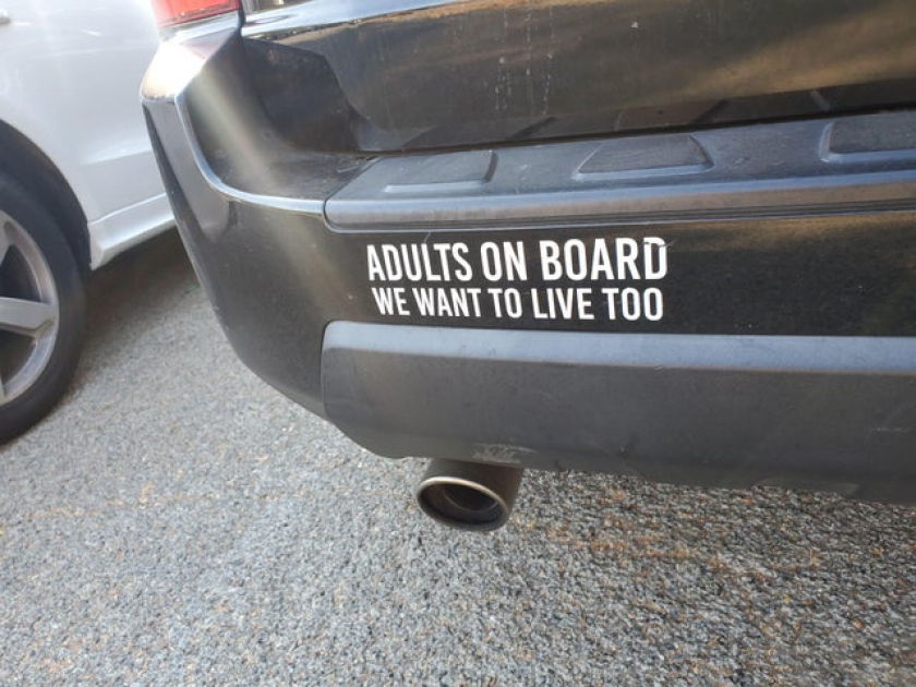 Someone has to drive the babies!