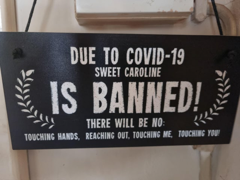 Sign my dad has up at his house