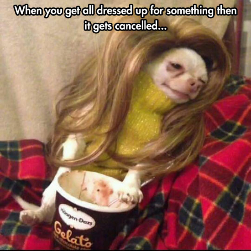 All Dressed Up And Nowhere To Go