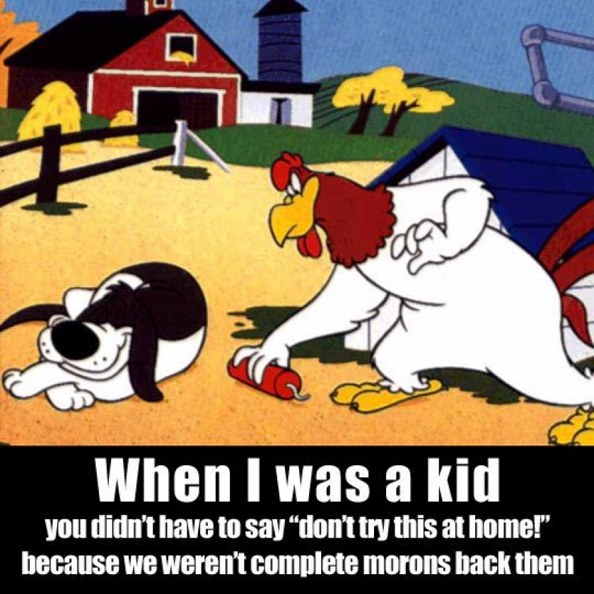 Things Were Different When I Was A Kid
