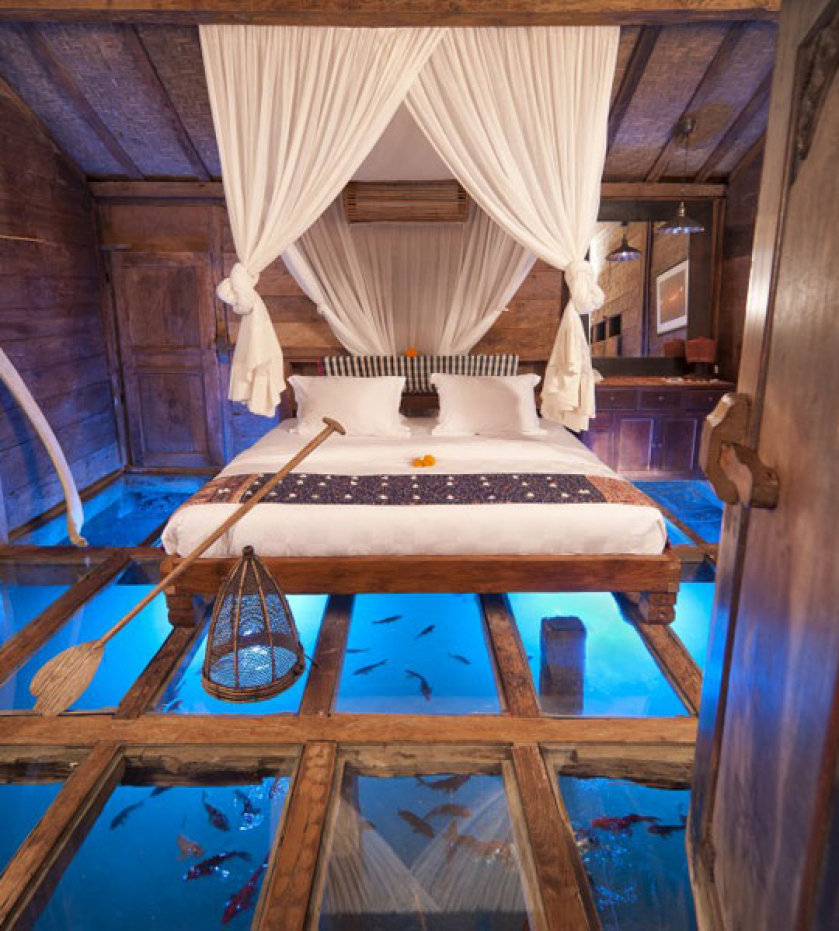 Glass Bottom Bedroom