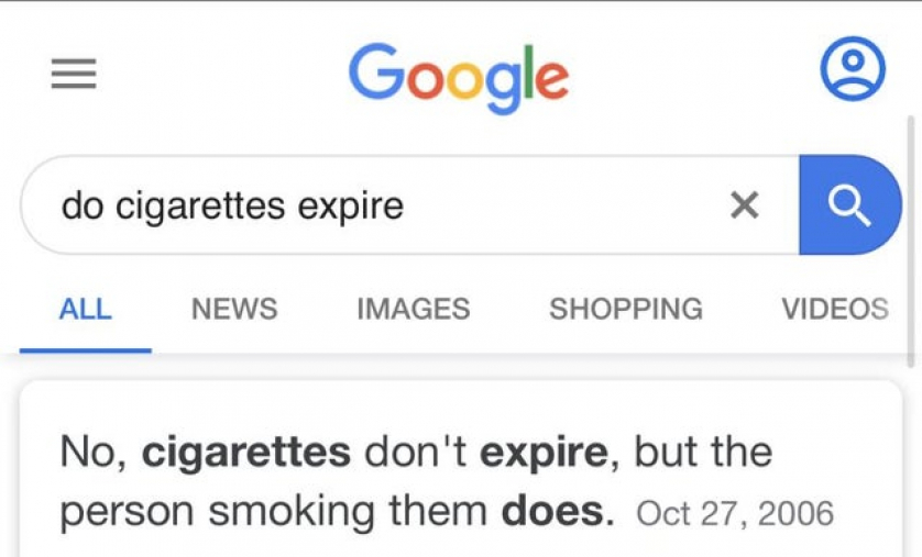 I mean, they're right